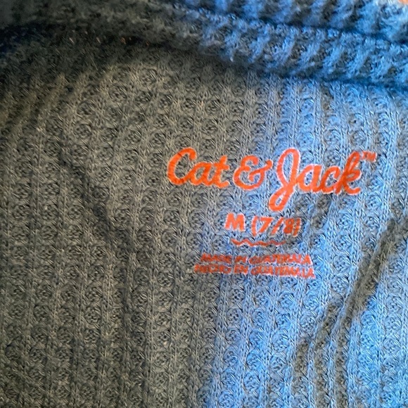 *Bundle of 2* Like New Cat & Jack Long Sleeve Shirts size 7/8 - Picture 3 of 5